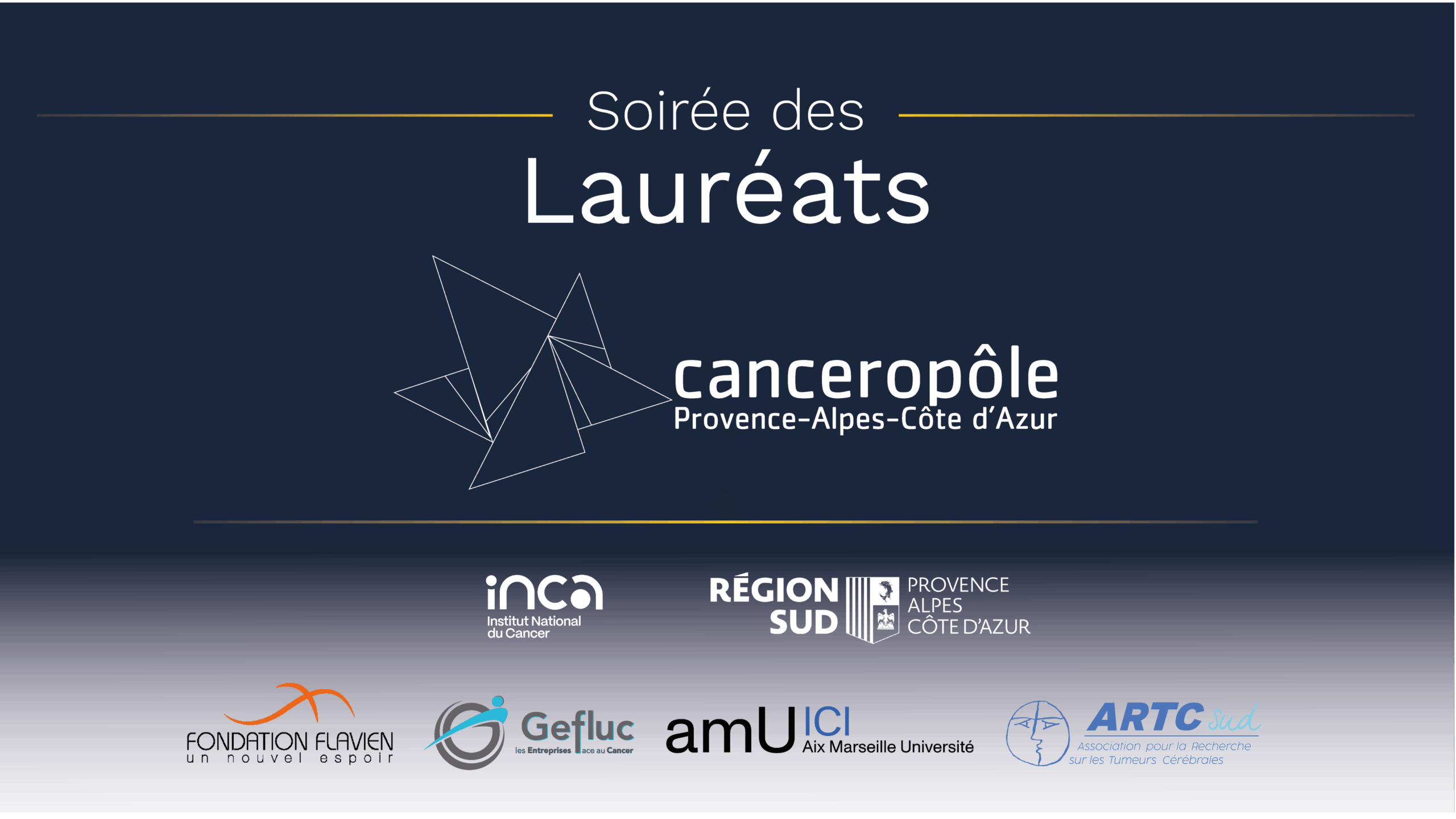 2e Édition de la Soirée des Lauréats du Canceropôle Provence-Alpes-Côte d’Azur